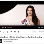 Amina Dagi - Official Miss Universe Austria shooting